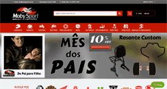 Desktop Screenshot of mobysport.com.br